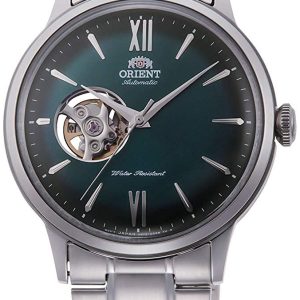 Orient Herrklocka RA-AG0026E10B Bambino Grön/Stål Ø41 mm