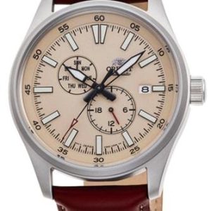 Orient Herrklocka RA-AK0405Y10B Eton Beige/Läder Ø42.2 mm