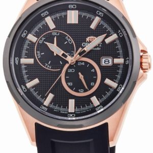 Orient Herrklocka RA-AK0604B10B Urban Etoh Svart/Gummi Ø42.6 mm