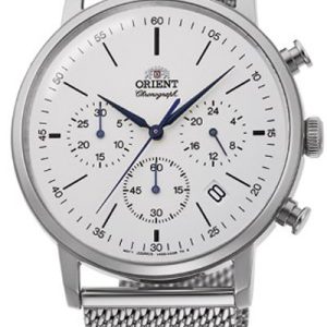 Orient Herrklocka RA-KV0402S10B Contemporary Vit/Stål Ø42.4 mm