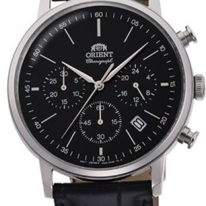 Orient Herrklocka RA-KV0404B10B Contemporary Svart/Läder Ø42.4 mm