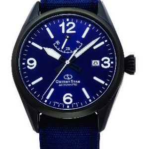 Orient Herrklocka RE-AU0207L00B Star Blå/Textil Ø41 mm