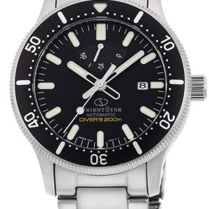 Orient Herrklocka RE-AU0301B00B Star Svart/Stål Ø43.6 mm