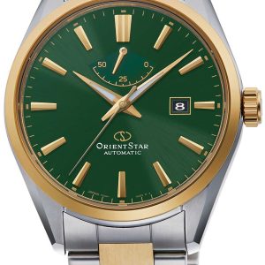 Orient Herrklocka RE-AU0405E00B Contemporary Grön/Stål Ø42 mm