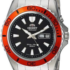 Orient Mako Xl Herrklocka FEM75004B9 Svart/Stål Ø44 mm