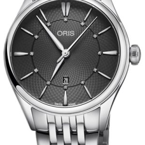 Oris Damklocka 01 561 7724 4053-07 8 17 79 Culture Grå/Stål Ø33 mm