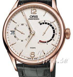 Oris Herrklocka 01 111 7700 6061-Set 1 23 78 Culture Beige/Läder