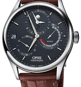 Oris Herrklocka 01 112 7726 4055-Set 1 23 84FC Culture Blå/Läder