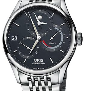 Oris Herrklocka 01 112 7726 4055-Set 8 23 79 Culture Blå/Stål Ø43