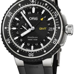 Oris Herrklocka 01 748 7748 7154-07 4 26 74TEB Diving Svart/Gummi