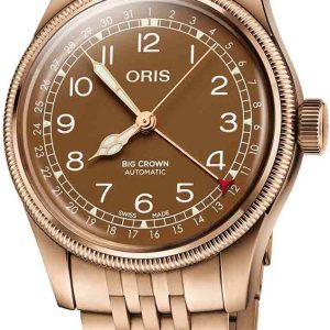 Oris Herrklocka 01 754 7741 3166-07 8 20 01 Big Crown Brun/Stål Ø40