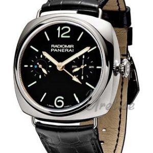 Panerai Herrklocka PAM00316 Special Radiomir Platinum Tourbillon GMT