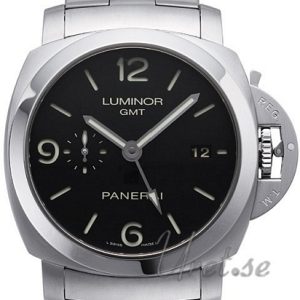 Panerai Herrklocka PAM00329 Contemporary Luminor 1950 3 Days GMT