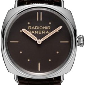 Panerai Herrklocka PAM00373 Radiomir Brun/Läder Ø47 mm