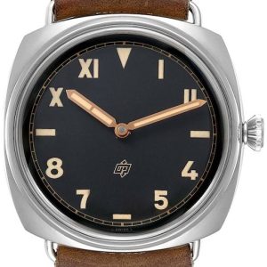 Panerai Herrklocka PAM00425 Radiomir Svart/Läder Ø47 mm