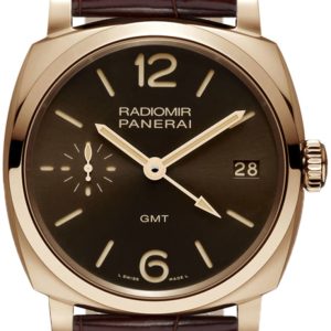 Panerai Herrklocka PAM00570 Radiomir Brun/Läder Ø47 mm