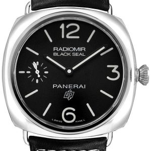 Panerai Herrklocka PAM00754 Radiomir Svart/Läder Ø45 mm