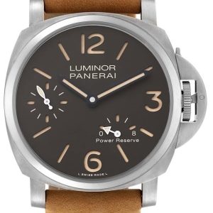 Panerai Herrklocka PAM00797 Luminor Brun/Läder Ø44 mm