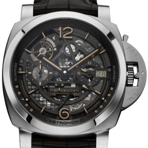 Panerai Herrklocka PAM00920 Luminor Skelettskuren/Läder Ø50 mm