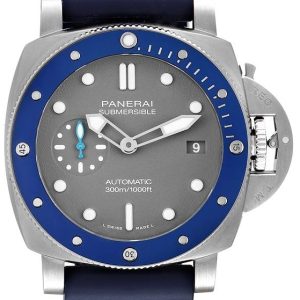 Panerai Herrklocka PAM00959 Luminor Grå/Gummi Ø42 mm