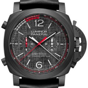 Panerai Herrklocka PAM01038 Luminor Grå/Läder Ø47 mm