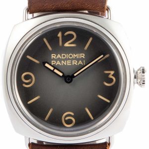 Panerai Herrklocka PAM01334 Radiomir Svart/Läder Ø45 mm