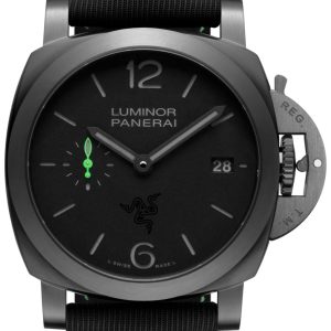 Panerai Herrklocka PAM01353 Luminor Svart/Textil Ø40 mm