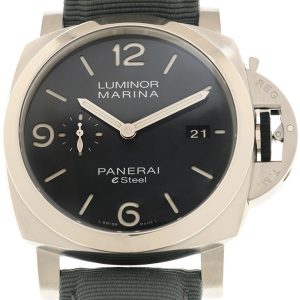 Panerai Herrklocka PAM01358 Luminor Grå/Textil Ø44 mm