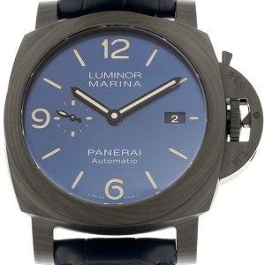 Panerai Herrklocka PAM01664 Luminor Blå/Läder Ø44 mm