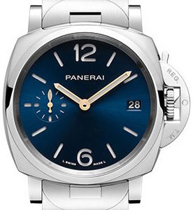 Panerai PAM01123 Luminor Blå/Stål Ø38 mm