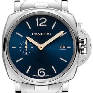 Panerai PAM01124 Luminor Due Blå/Stål Ø42 mm