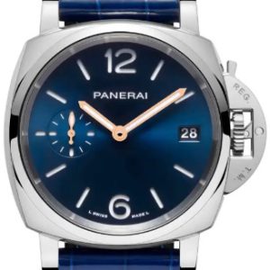 Panerai PAM01273 Luminor Blå/Läder Ø38 mm