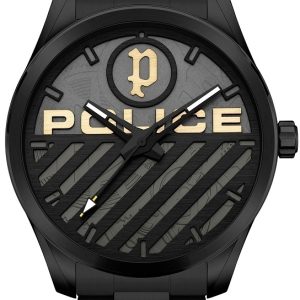 Police Herrklocka PEWJG2121406 Svart/Stål Ø42 mm