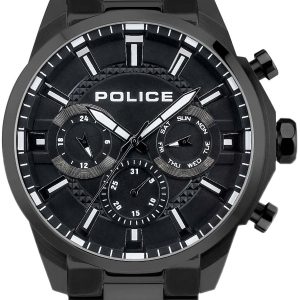 Police Herrklocka PEWJK2204202 Svart/Stål Ø46 mm