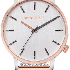 Police Herrklocka PL15923JSTR.04MM Silverfärgad/Stål Ø42 mm