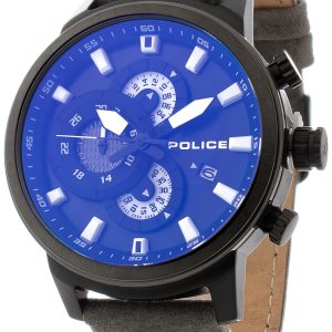 Police Herrklocka R1451281001 Explorer Blå/Textil Ø46 mm