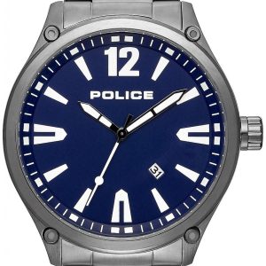 Police Herrklocka R1453306002 Denton Blå/Stål Ø48 mm