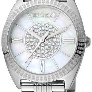 Roberto Cavalli by Franck Muller Damklocka RC5L022M0045 Vit/Stål