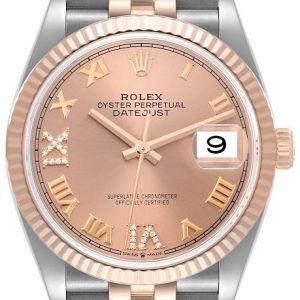 Rolex Damklocka 126231-0027 Datejust 36 Roséguldstonad/18 karat