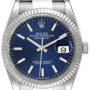 Rolex Damklocka 126234-0018 Datejust 36 Blå/Stål Ø36 mm