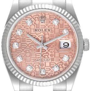 Rolex Damklocka 126234-0024 Datejust 36 Rosa/Stål Ø36 mm