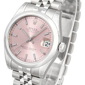 Rolex Damklocka 178240-0017 Datejust 31 Rosa/Stål Ø31 mm