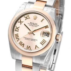 Rolex Damklocka 178241-0063 Datejust 31 Rosa/Stål Ø31 mm