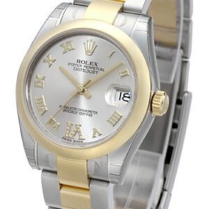 Rolex Damklocka 178243-0077 Datejust 31 Silverfärgad/Stål Ø31 mm