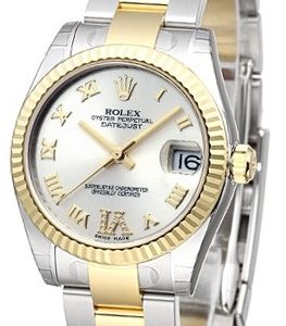 Rolex Damklocka 178273-0094 Datejust 31 Silverfärgad/Stål Ø31 mm