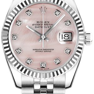 Rolex Damklocka 178274-0043 Datejust 31 Rosa/Stål Ø31 mm