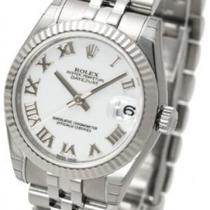 Rolex Damklocka 178274-0073 Datejust Lady 31 mm Vit/Stål Ø31 mm