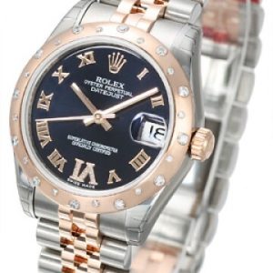 Rolex Damklocka 178341-0008 Datejust Lady Lila/Stål Ø31 mm