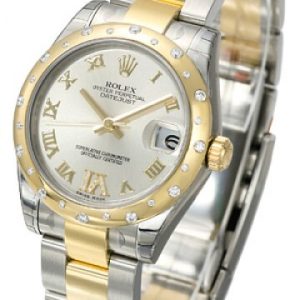 Rolex Damklocka 178343-0002 Datejust Lady Silverfärgad/Stål Ø31 mm