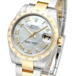 Rolex Damklocka 178343-0007 Datejust Lady Silverfärgad/Stål Ø31 mm